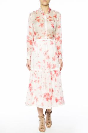Floral motif pleated skirt, zdjęcie 2 Floral motif pleated skirt od Emporio Armani
